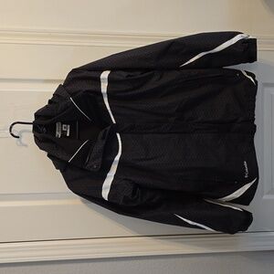 Columbia Black and White Ski Jacket